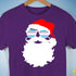 Santa’s Transgender Pride Flag Shades Premium Unisex T-Shirt - Purple